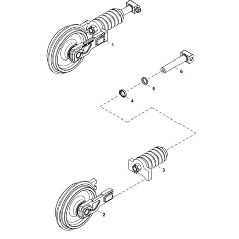 bobcat e17z track tension